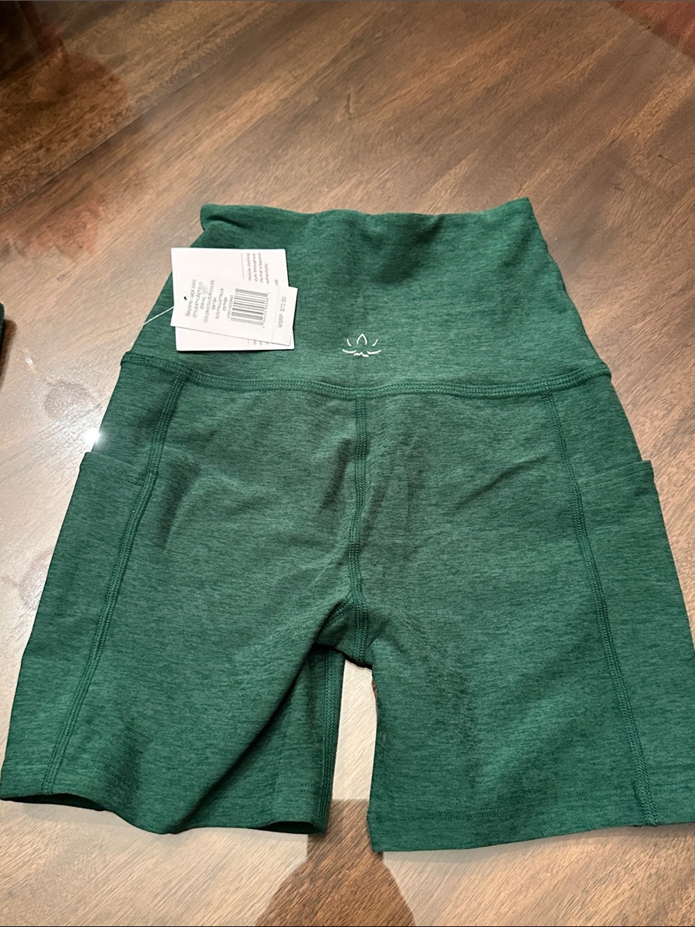 NWT Beyond Yoga Set XS Bra Top and Bike Shorts - Picture 5 of 5
